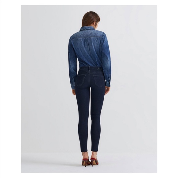 NEW • AG Jeans • The Legging Ankle Jeans 26 Blue - Picture 3 of 7